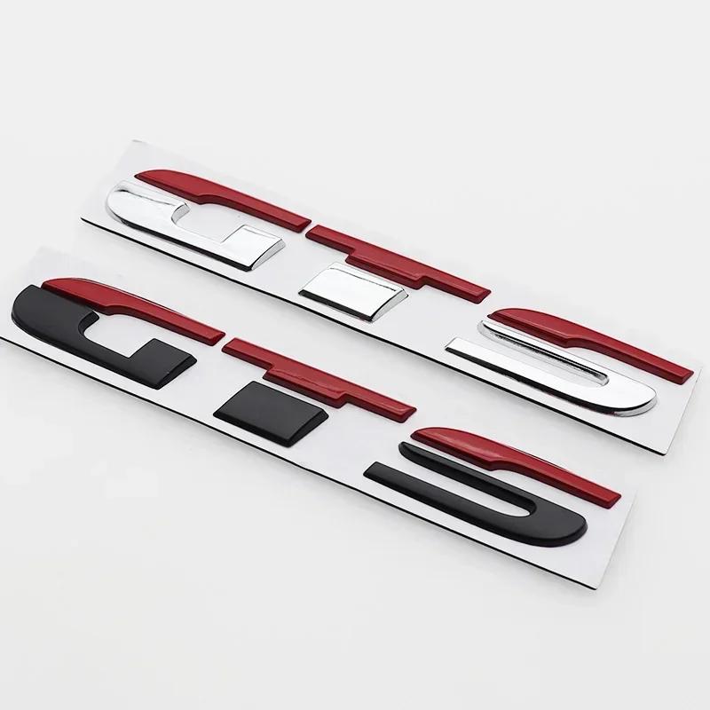 XXEV1 3D Metal GTS Logo Letter Car Rear Trunk Tail Door Side Sticker for Volkswagen VW Polo BORA Caddy Golf Jetta Touran Passat T-Roc