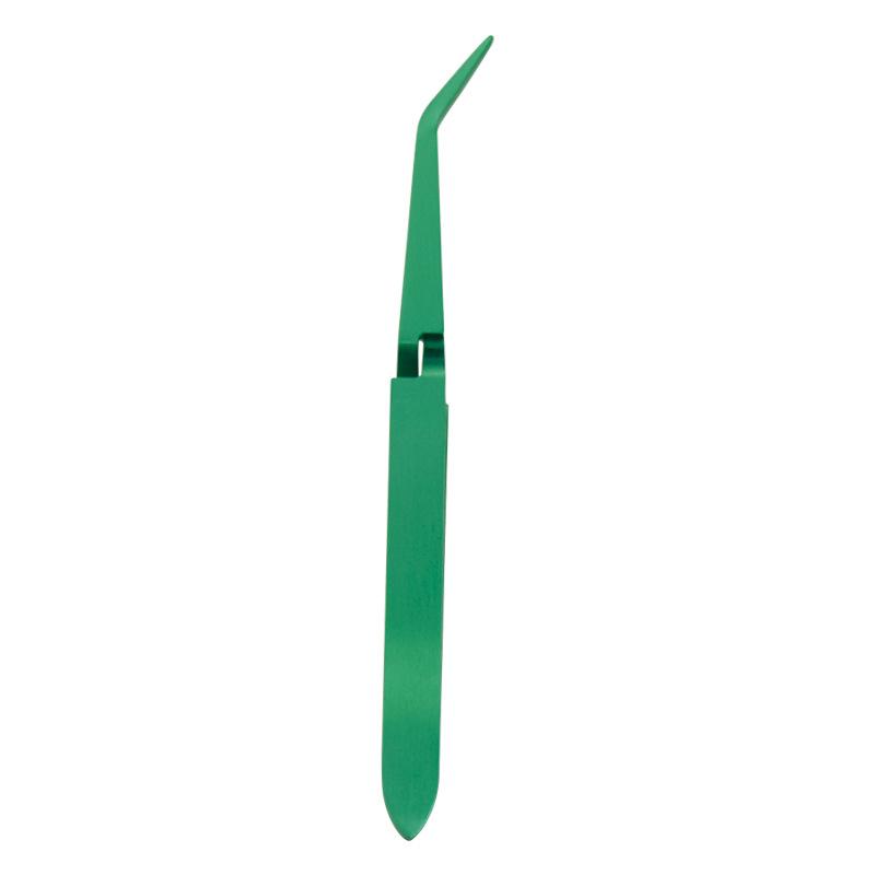 1Pc Stainless Steel Wooden Handle Multifunctional Shaping Clip Nail Shaping Clip Shaping Clip Crystal Nail Extension Tweezers Nail Art Tool