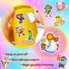 50 Mixed and Matched Web Pictures Stickers Shrimp Skin New Product Cartoon Cute Student Children Reward Stickers