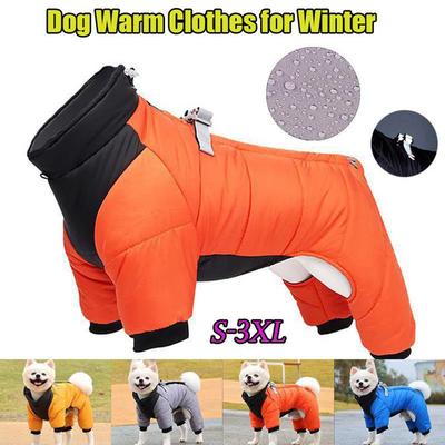 Winter Warm Thicken Pet Dog Jacket Waterproof Dog Clothes for Small Medium Dogs Puppy Coat Chihuahua French Bulldog Pug Clothing