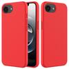 Case for iPhone 16e - Silicone, Red