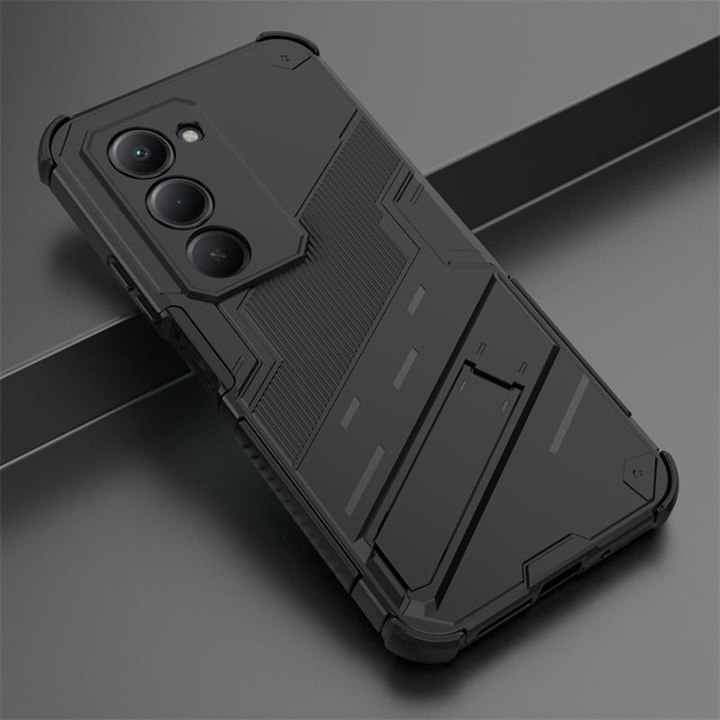 Phone Holder Case For Xiaomi Redmi 15 Case Shockproof Anti-knock Armor Full Back Cover For Redmi 15 Case For Redmi 15 6.9 inch