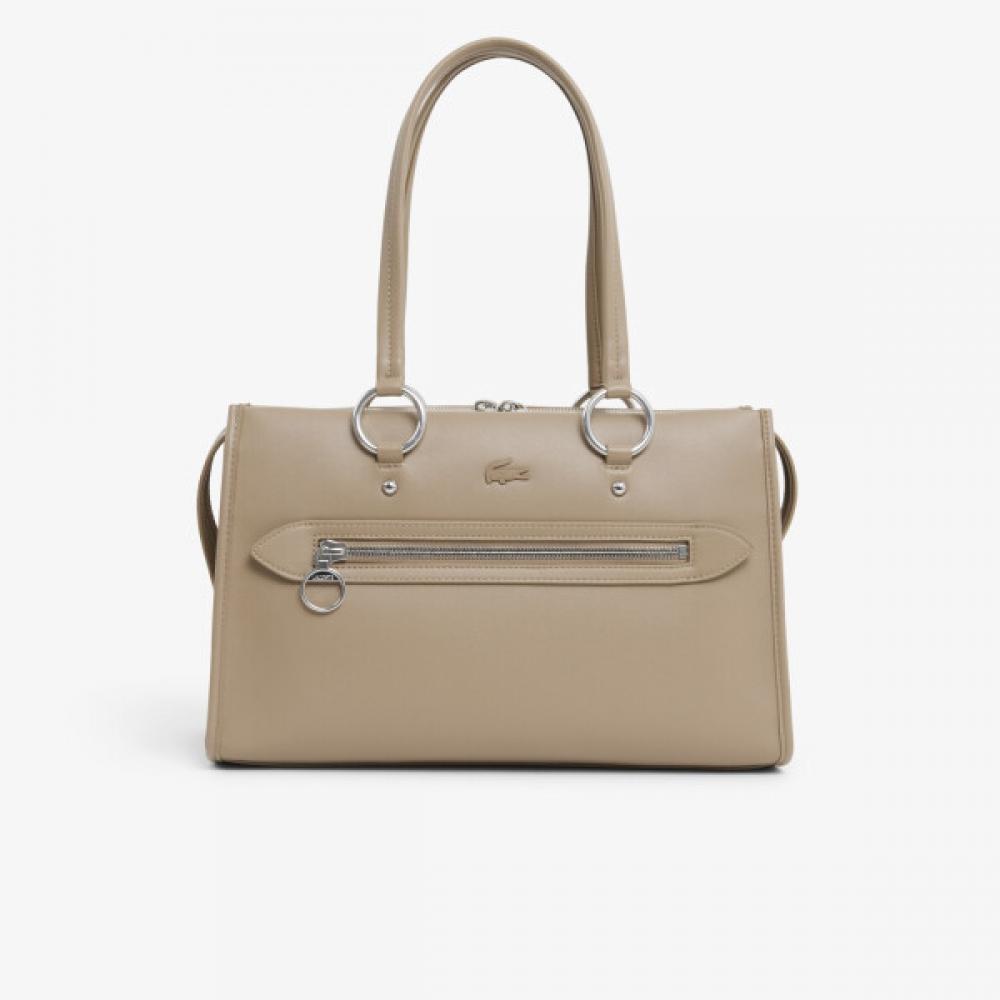

Lacoste Medium Top Handle Bag C87 Beige Celys