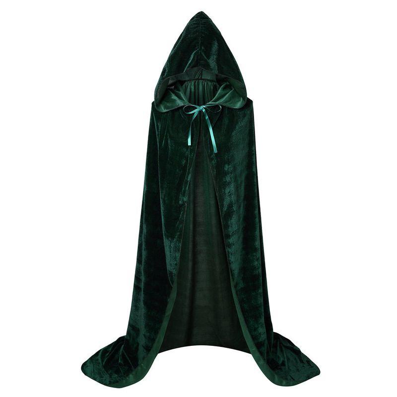 Fashion New Arrival Cross-Border Halloween Adult Cloak Witch Wizard Cloak Kids Cosplay Costume Cloak.