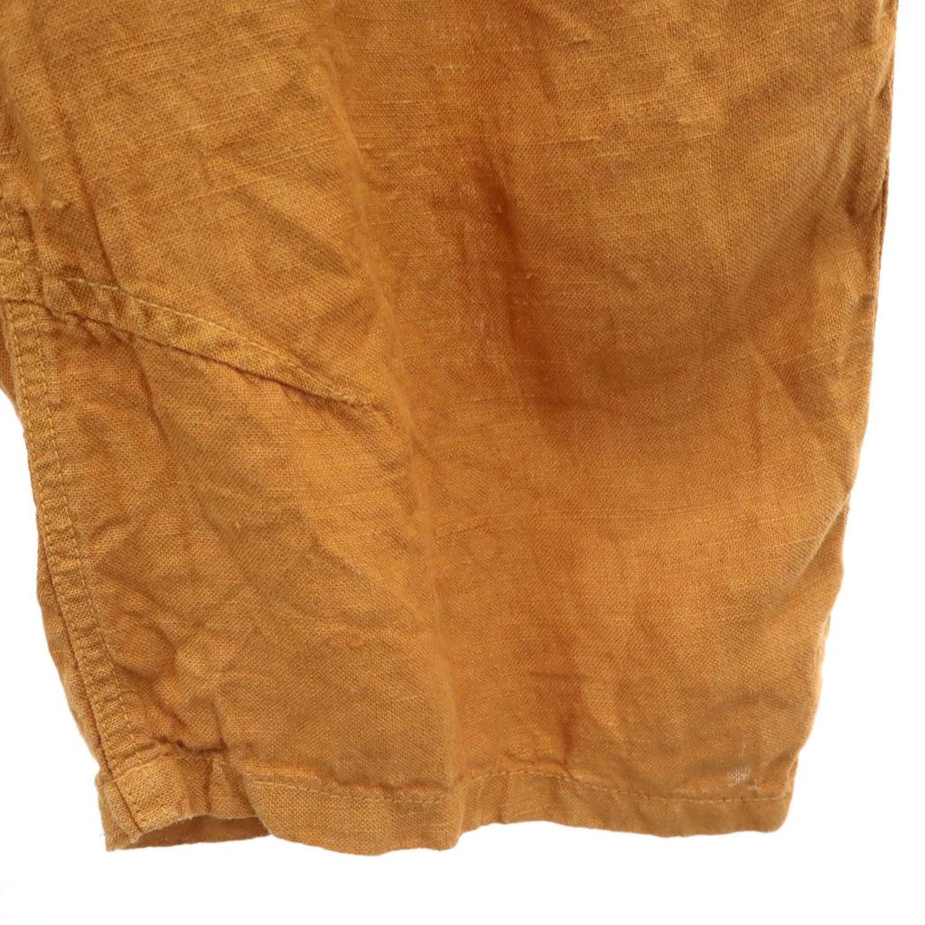 TC Made In Japan Linen Blend Shorts S Orange Series Men's Used