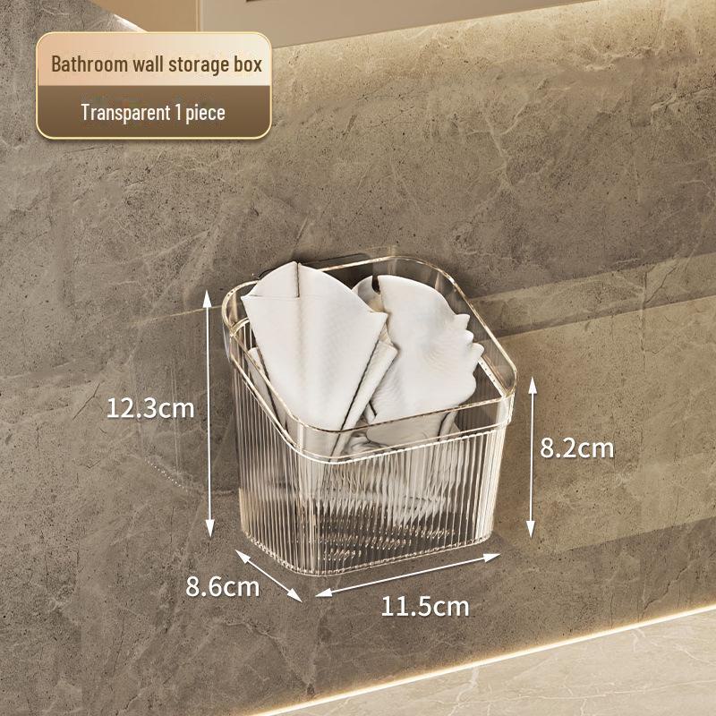 

Настенная полка для ванной комнаты для использованных полотенец для лица