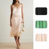 Women's Spaghetti Strap Slip Dress with Lace Trim
