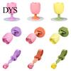 Portable Toilet Lid Handle Silicone Tulip Lifter, Hands-Free Seat Lift Handle, Avoid Touching Cover Tool, Bathroom Accessories Hotel Supplies