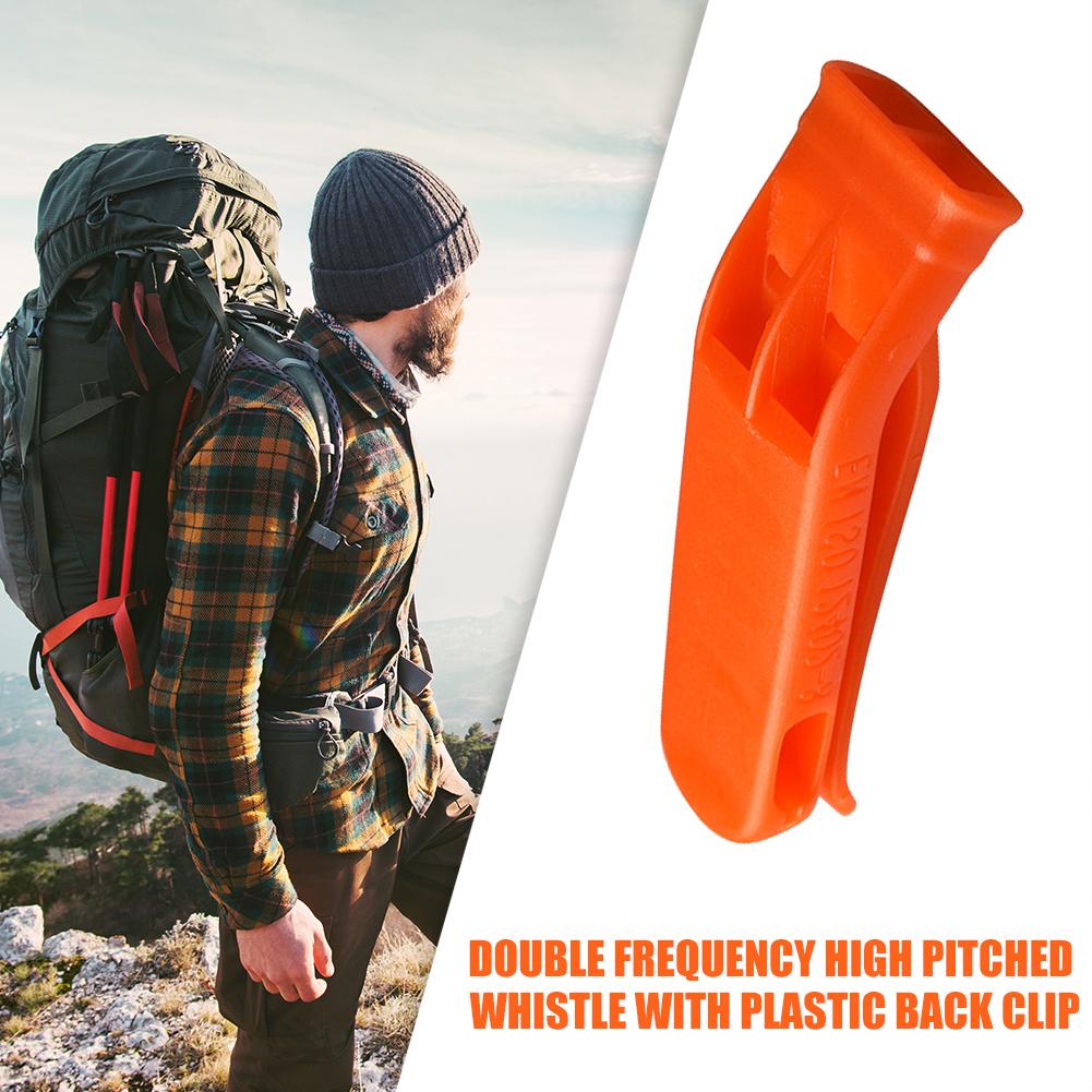 1/5/10PCS PP Plastic Outdoor Survival Whistle Camping Hiking Rescue Emergency Whistle Diving Football Basketball Match Whistle