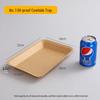 ZISIZ Disposable Kraft Paper Tray