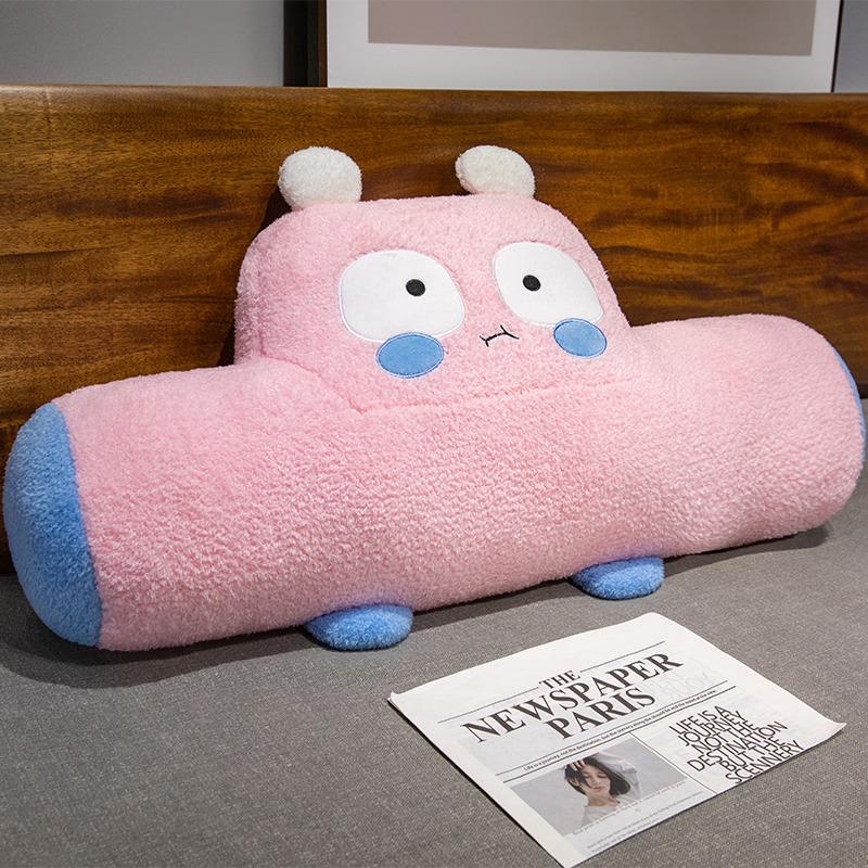 Cartoon Car Cushion Home Bedside Long Pillow Office Seat Waist Cushion Girls Use Sleeping Pillow