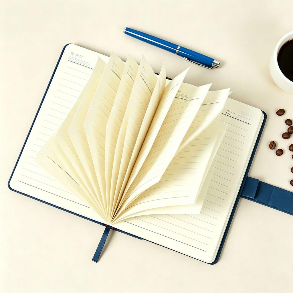 Customizable High-End Business Notebooks with Logo Printing and Gift Box