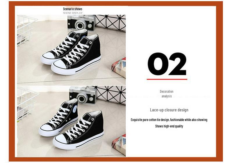 Scarpe da Ginnastica Alte in Tela Demon Slayer - Unisex Moda Cartoni Animati