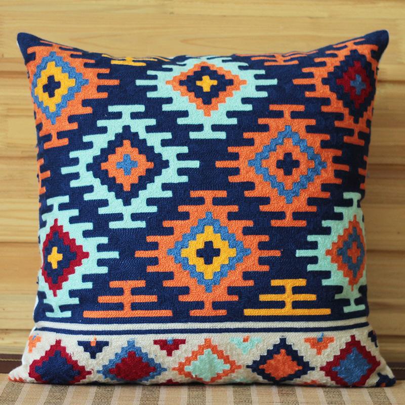 Writing A Notebook Unisex Modern Minimalist Embroidered Pillowcase Cushion Nordic Abstract Geometric Pillowcase Sofa Office Pillow