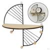 Shelves Storage Unit Wood Industrial Rack