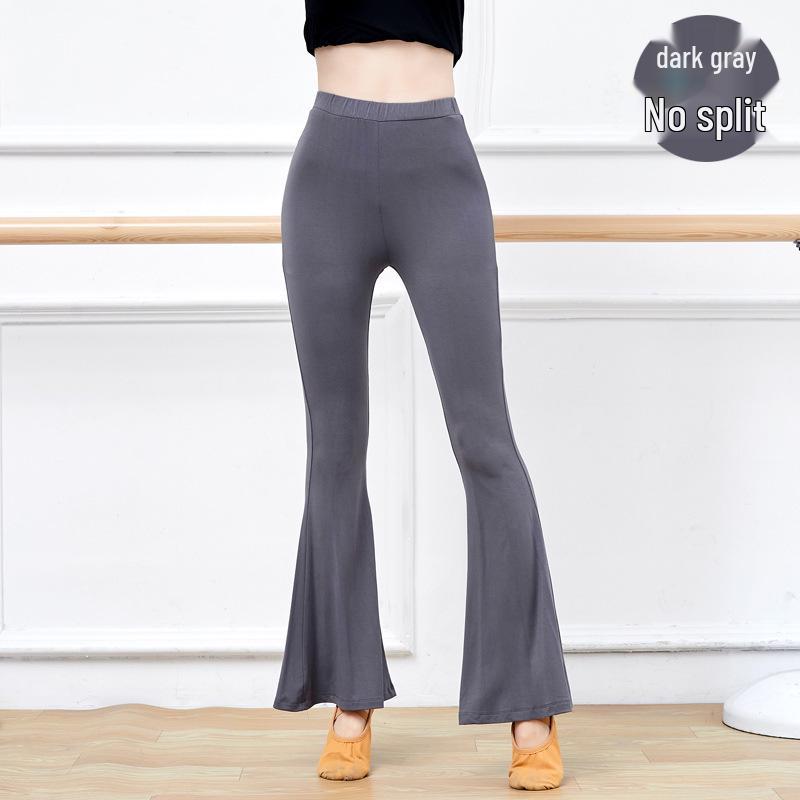 Women's Etiquette Training Pants: Wide-Leg Modern Dance and Kung Fu Costume