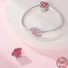 Neue Kupfer 12 Tierkreis Glücksperlen Glänzende Prinzessinnenrosa Perlen Geeignete Passform Pan Original Armband DIY Geschenk