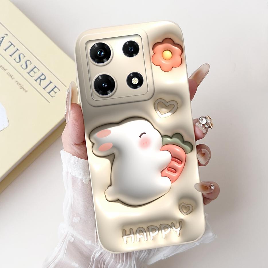 For Infinix Note 30 Pro Case X678B Cute Cartoon Cover Soft Silicone Phone Case For Infinix Note 30 VIP Note 30i Note30 Pro Shell