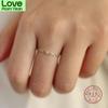Sterling Color Japanese Exquisite Craftsmanship Hollow Twist Cubic Zircon Round Rings Women Noble Elegant Bridal Wedding Occasion