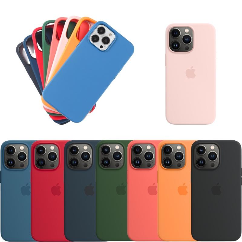 Premium Silicone Protect Cover With Magsafe For Apple Iphone13 Pro Max 13
