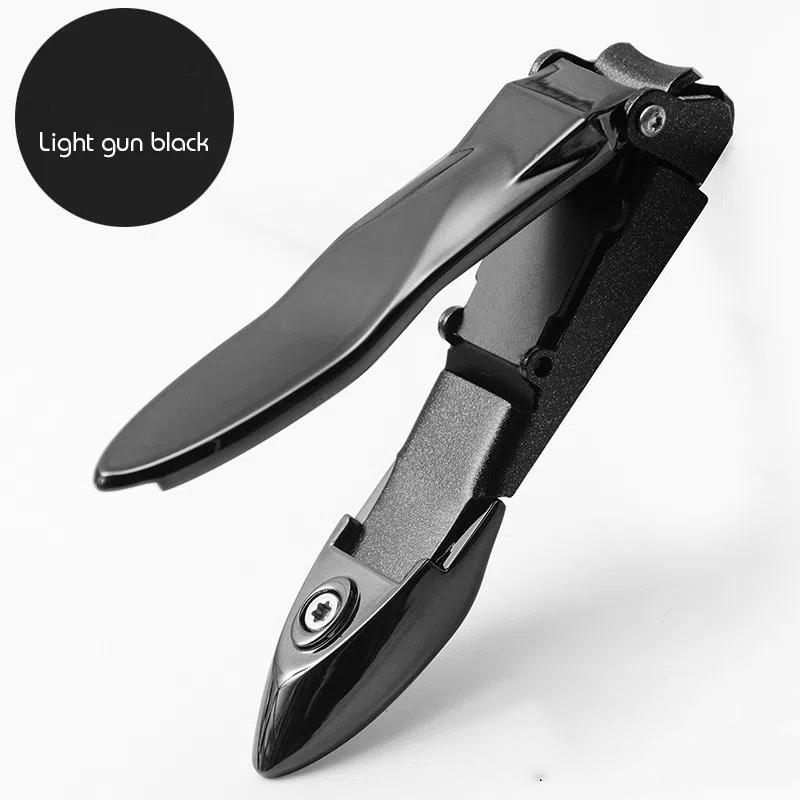 Nail Clippers Stainless Steel Anti Splash Fingernail Cutter Manicure Tools Bionics Design Nail Trimmer Pedicure Scissor