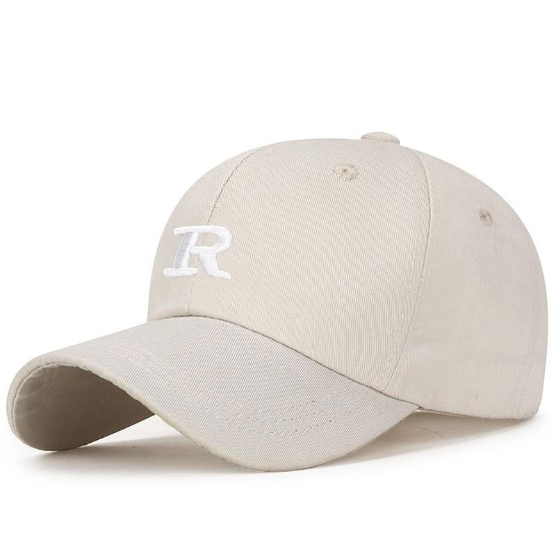Modna czapka baseballowa unisex w stylu koreańskim – haftowana, z daszkiem typu kaczuszka, do noszenia na co dzień i na zewnątrz.