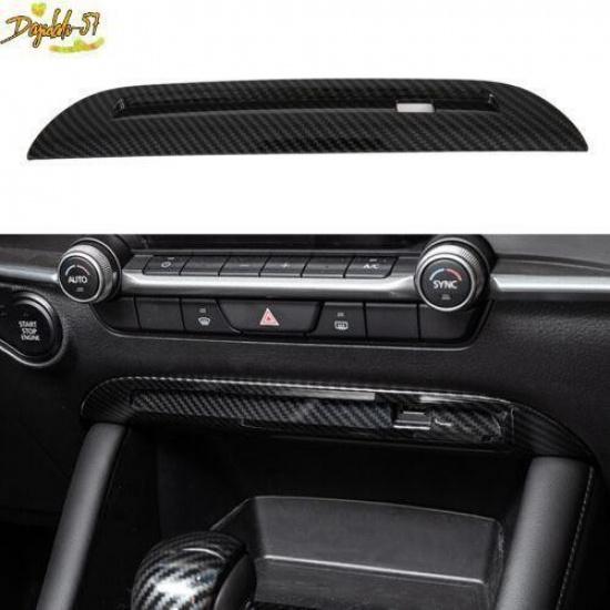 For Mazda 3 - Center Dashboard Console USB Socket Cover Trim Decor Trim
