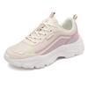 2021 Women's Large Size Comfortable Leather Casual Shoes with Elevated Thick Sole