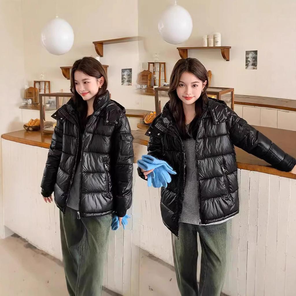 Men and Women Cotton-padded Jacket Women Winter Korean Version of Loose Students Cotton-padded Jacket Coat Design Sense Niche Cotton-padded Clothes