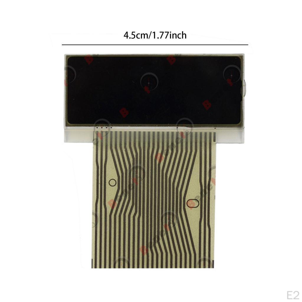 Car LCD Screen Black Replace Parts Attachment Accessory Sturdy Reliable Compatible Instrument