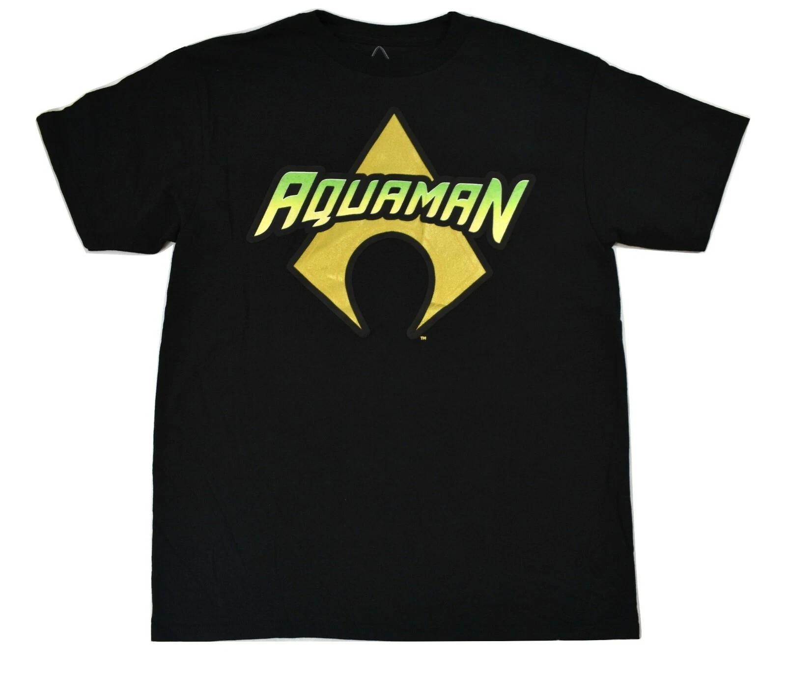 

Aquaman Youth Boys Raised Graphic Tee Shirt New L M