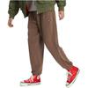 Converse Knitted Sweatpants Unisex Brown Moderate Cuffed Pants 10024024-A09