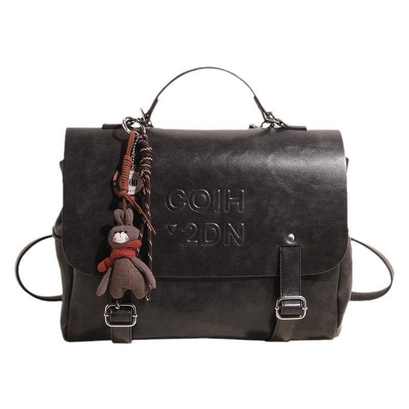 Bolso cuadrado pequeño casual de moda para llevar en la mano para mujer 2025 invierno nuevo tendencia retro bolso de hombro sensación bolso de mujer