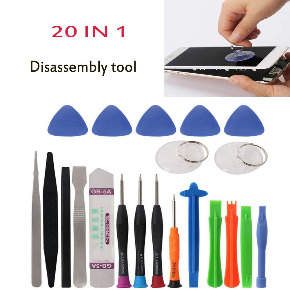 20 in 1 Handy Öffnungs- Reparatur Schraubendreher Handwerkzeuge für die meisten Mobiltelefone