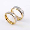 Exclusive Forever Love Stainless Steel Couple Ring - Simple, Stylish, Versatile Jewelry