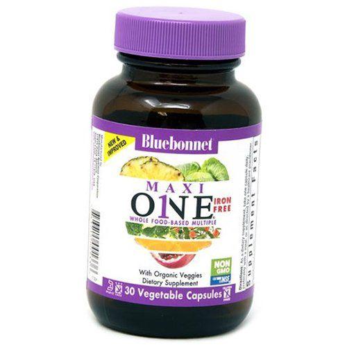 

Мультивітаміни без заліза, Maxi One Iron-Free, Bluebonnet Nutrition 30 (36393101) 30vcaps