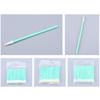 Pack Of 100 Fiber Visual Cleaning Swabs Not Shedding Particle Complimentary Fixed Absorption For / / / Couplings Camera Lens Maintenance Equipment