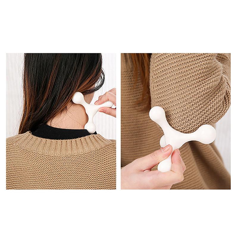 Mini Handheld Manual Massager Full Body Massage Tool For Waist Neck Foot Leg Head Waist Back Massage Tool Pain Relief Relaxation