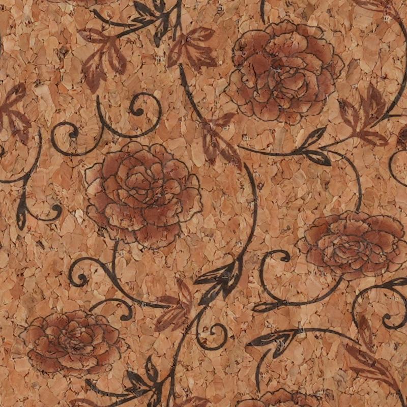 NEW 100cm*138cm Glitter Natural Cork Wood Leather Fabric Printed Colored Bow Craft Bag Shoes Sewing DIY Decor Crafts