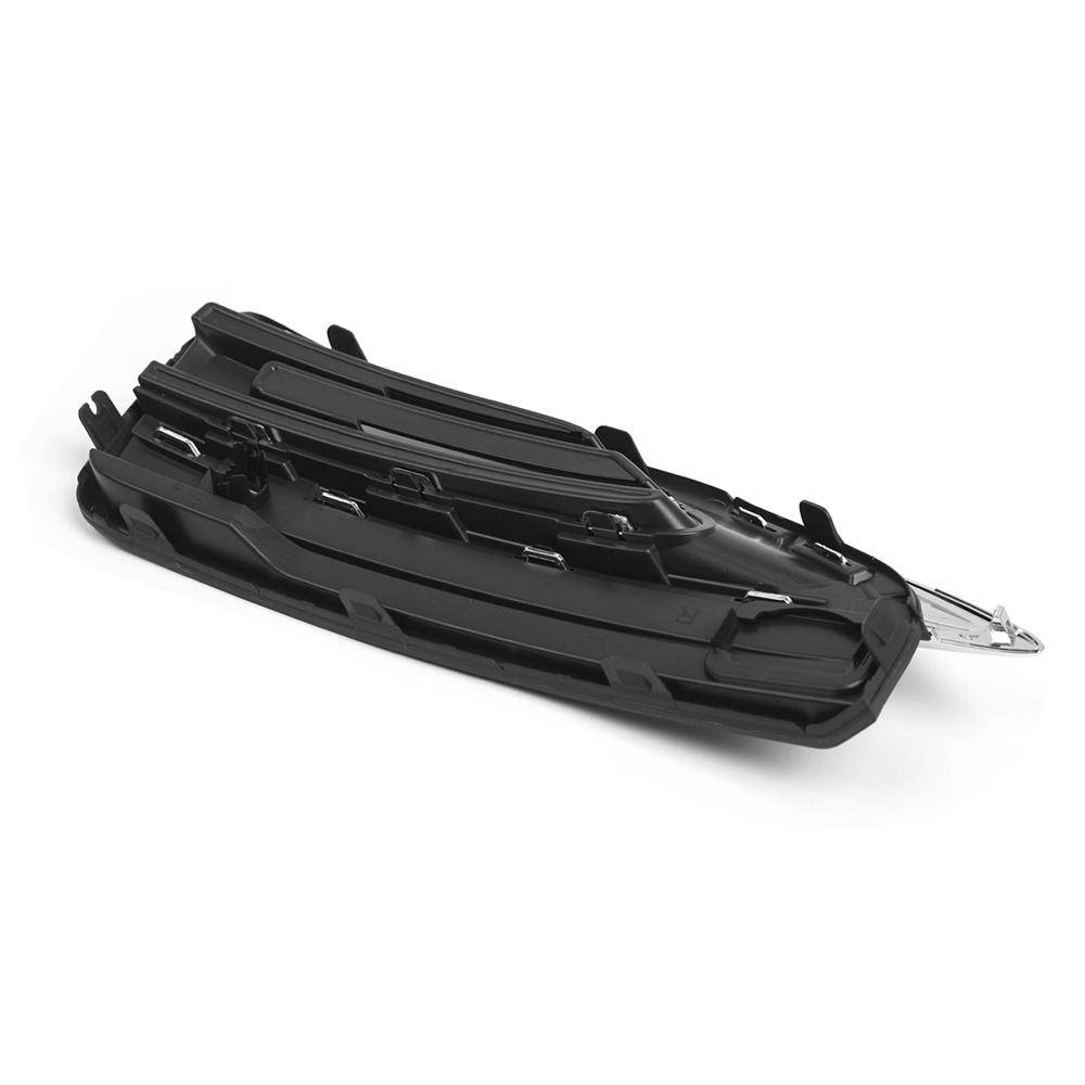 Right Front Lower Bumper Grilles ABS Fog Lamp Grille Replacement for Volvo XC90 2020- ONWARDS FACELI