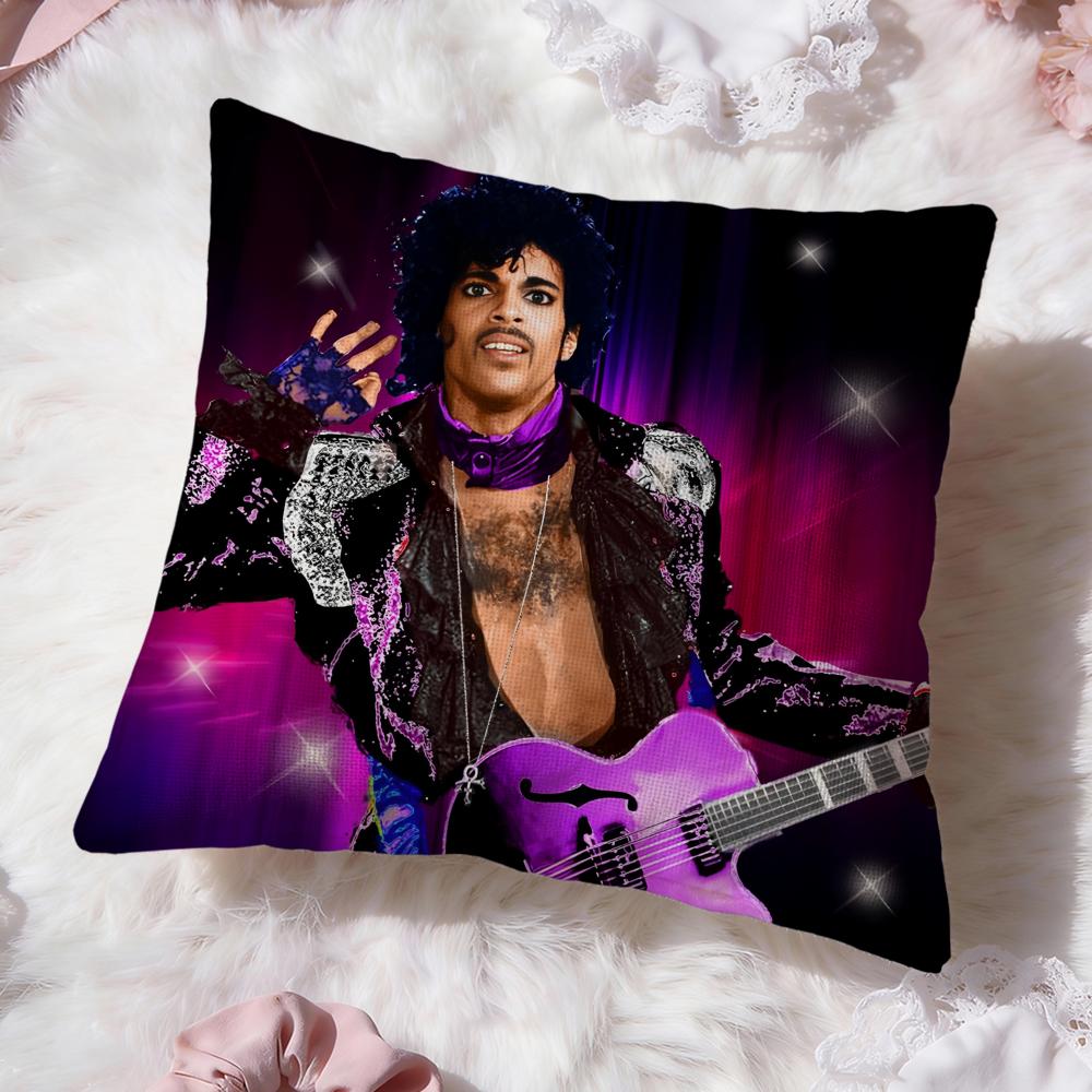 Funny P-Prince Singer Cushion Cover Premium Comfort Reversible Pillow Cove -Two in One Design for Any Room & Car Interior