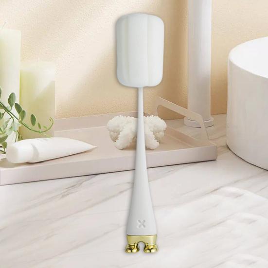 Cup Brush Stand-up Design Richly Foaming Extended Handle Easy Decontamination Dish Cleaning Brush Cup Cleaner Kitchen Accessories