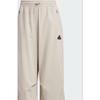 Adidas Logo Etikett Gewebte Lockere Freizeit Hose Damen Unterteile Wunder-Beige JJ1100