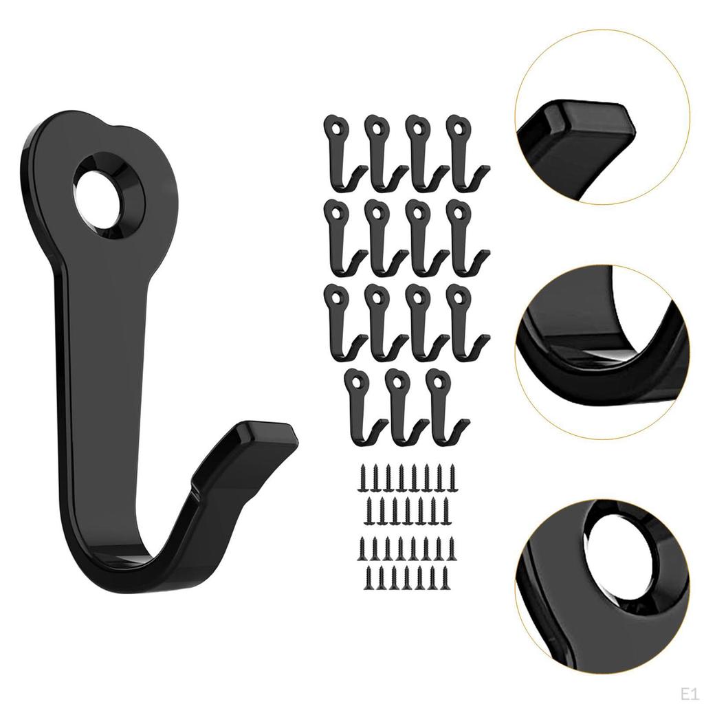 15 Pieces Wall Hanger Hat Rack Multipurpose Decorative with Nails Space Saving Sturdy Gifts Storage