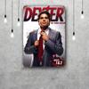 Dexter TV Show Vintage Metal Tin Signs Posters Decor Retro Metal Plaque Wall Art Decor for Garage Bar