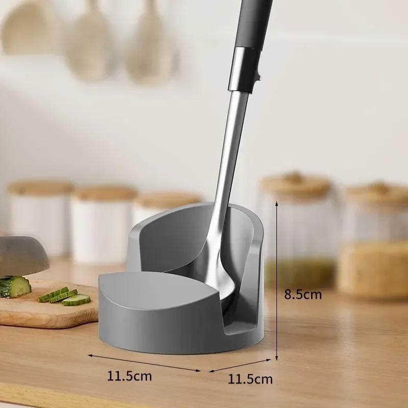 Круглая силиконовая подставка для крышек кастрюль, силиконовая кухонная полка, многофункциональная разделочная доска, кронштейн для хранения, мебельные аксессуары