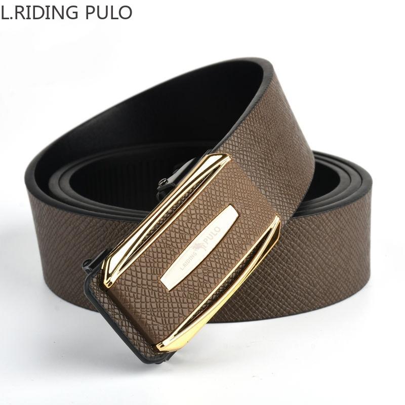 Men's Belt Business Versatile Fashionable Toothless Underwear Automatic Buckle Belt
