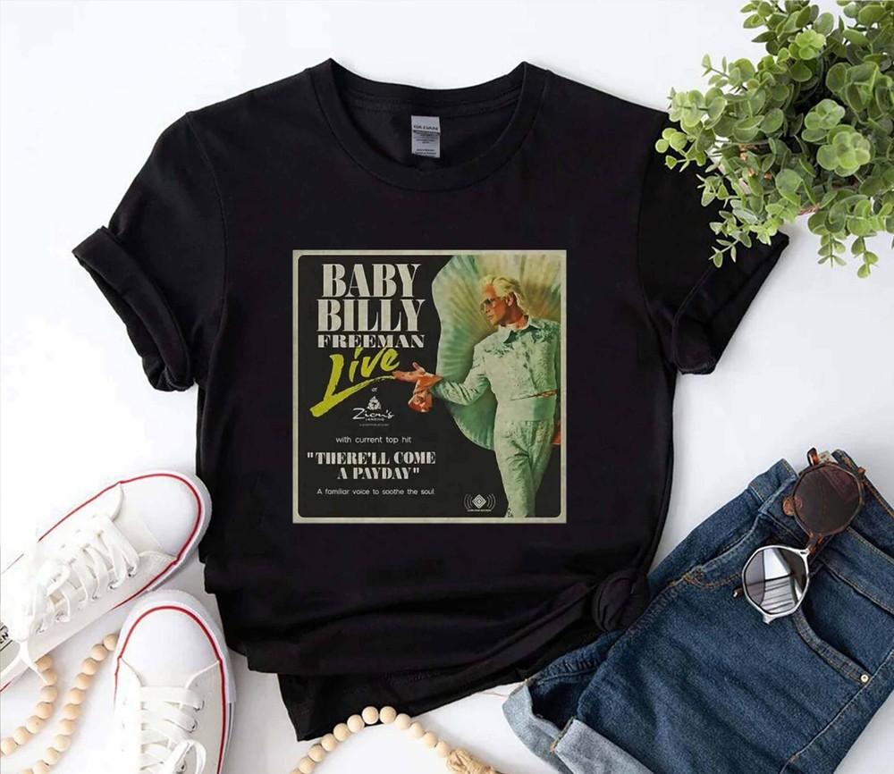 Baby Billy Freeman T-Shirt, Vintage Uncle Baby Billy Shirt Unisex T-Shirt XXXXL
