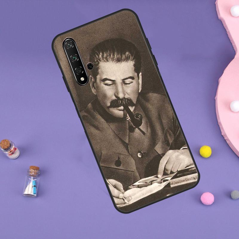 Russian Commander Stalin Case For Huawei Nova Y70 Y60 Y61 Y90 Y91 5T 9 10 SE 3i 8i 11i 11 Pro P20 P40 P30 Lite Cover