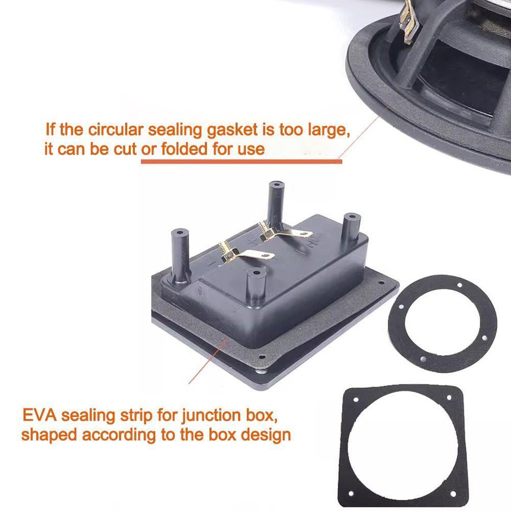 5Pcs 3/4/5/6.5/8/10 Speaker Speaker Sealing Gasket  for FOCAL Tweeter Speaker Repair